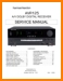 Harmon Kardon AVR-125 Amp Receiver Main Technical Manual - PDF & Tech Help* | English